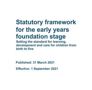 EYFS Statutory Framework 2021