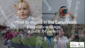 What to Expect in the EYFS a guide for parents